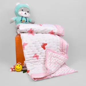 Organic Cotton Kids Quilt | Butterfly
