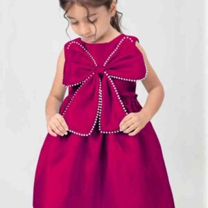 Floral Applique Party Dress